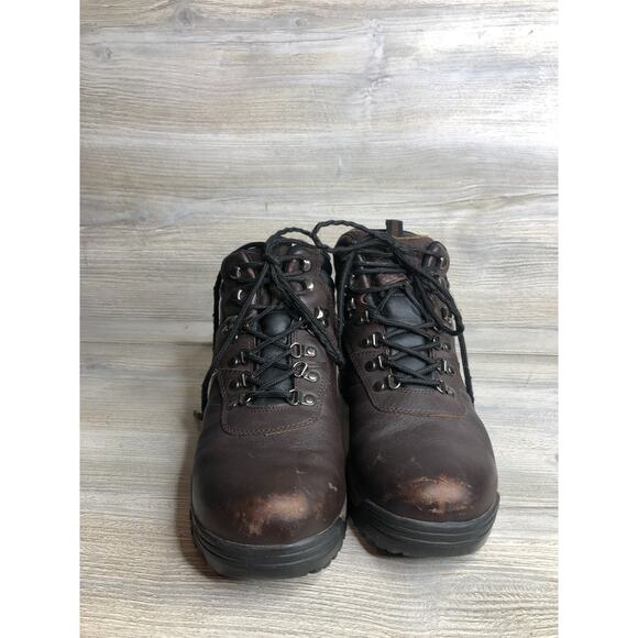 Propet Cliff Walker Brown Leather Weather Resistant Boots size 11 5E main image 4